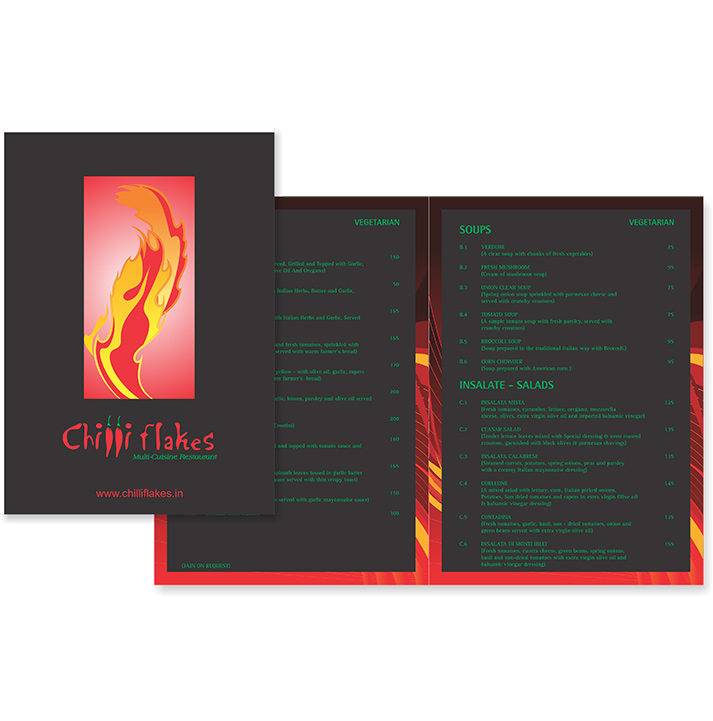 Chilli Flakes Brochure