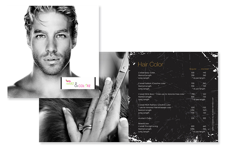 Hairs & Colors Brochure