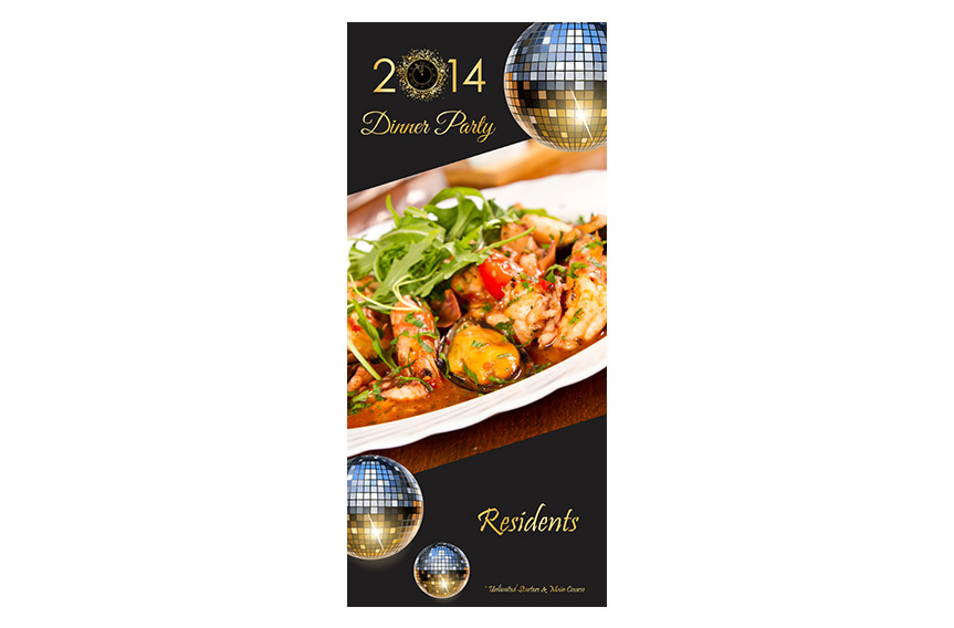 New Year Party Brochure