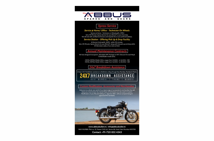 Abbus Bullet Standee