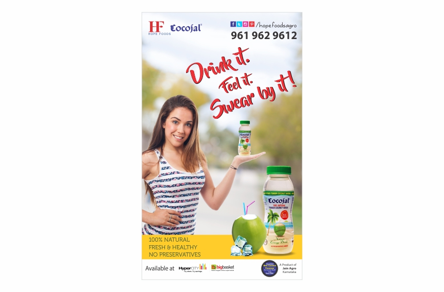 Hope Foods - Cocojal Standee