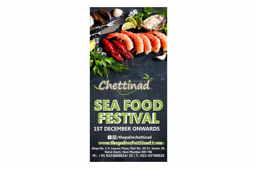Palm Chettinad Standee