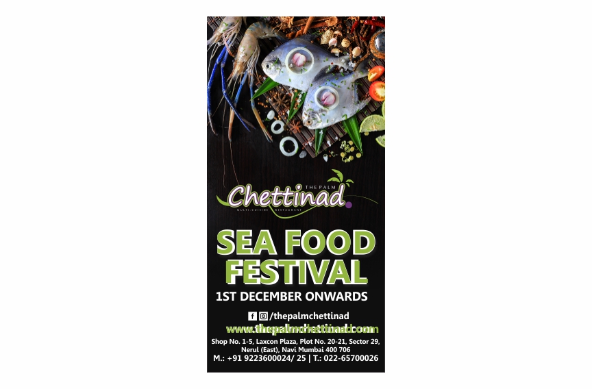 Palm Chettinad Standee