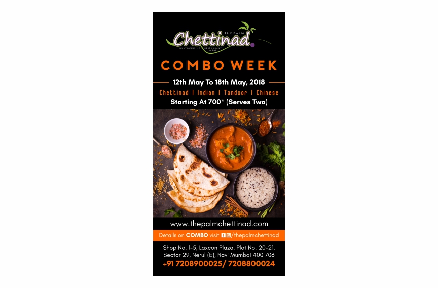 Palm Chettinad Standee
