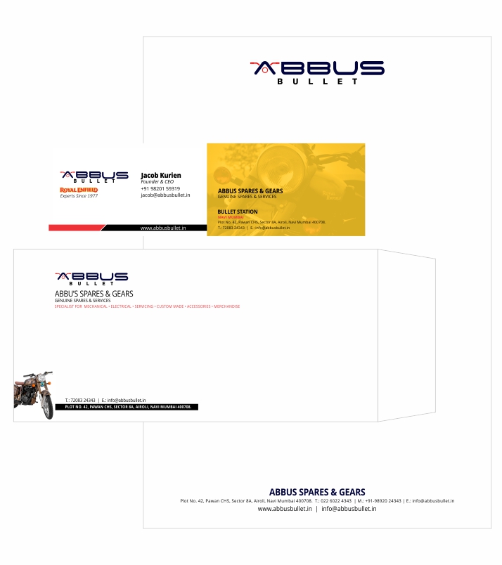 Abbus Bullet Stationery
