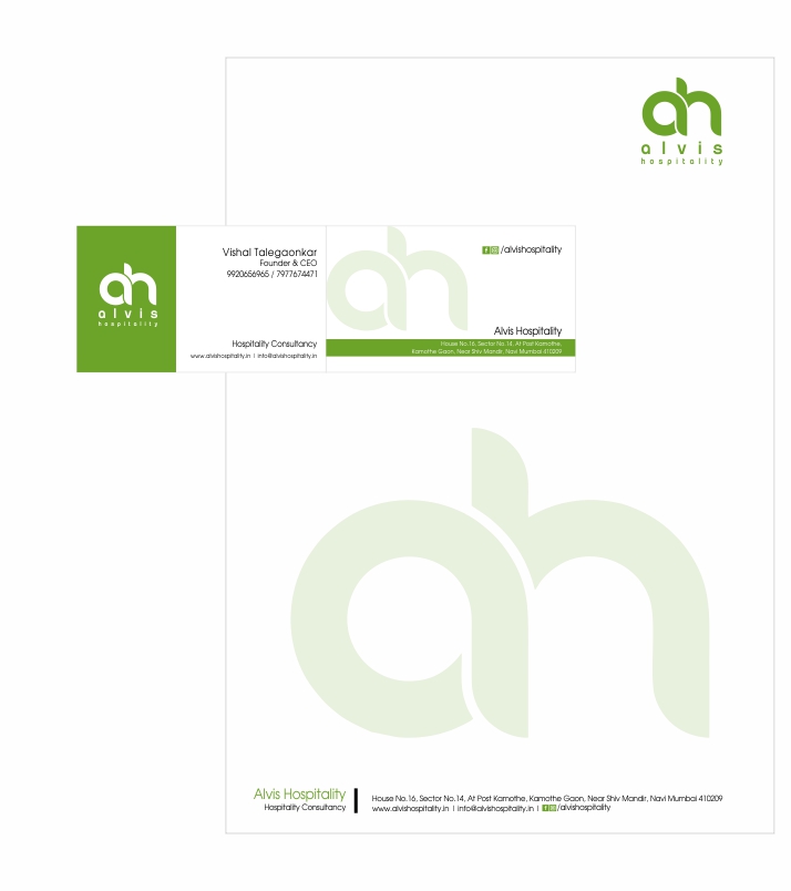 Alvis Hospitality Stationery